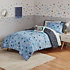 Alternate image 0 for Marmalade&trade; Ashton 7-Piece Reversible Queen Comforter Set in Blue