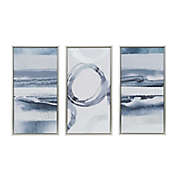 Madison Park Grey Surrounding 17-Inch x 32-Inch Canvas Wall Art (Set of 3)