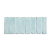 Madison Park 24&quot; x 58&quot; Tufted Pearl Channel Bath Rug in Seafoam