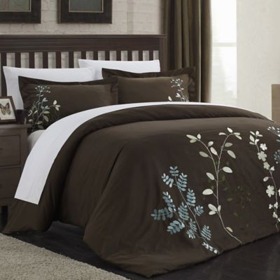Chic Home Kathy 7 Piece Duvet Cover Set Bed Bath And Beyond Canada