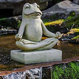 Campania 9-Inch Totally Zen Too Statue in English Moss