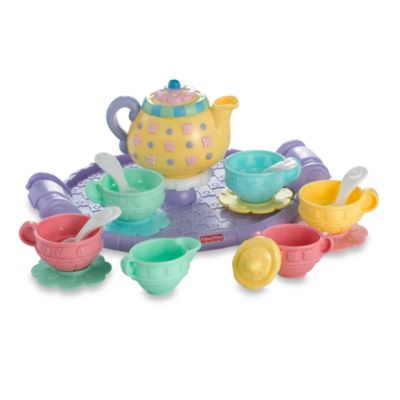 fisher price tea set and tray