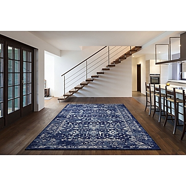 KAS Azure Blue Marrakesh Area Rug. View a larger version of this product image.