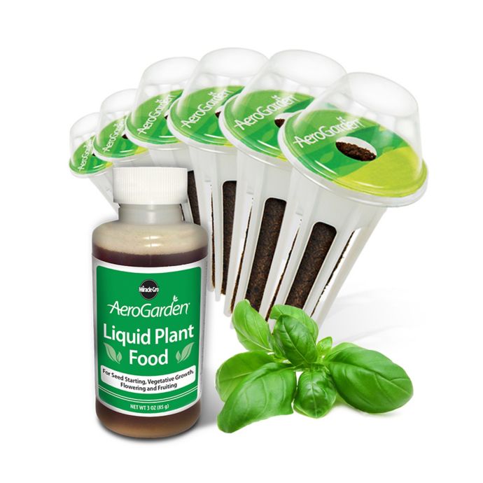 Miracle-Gro® AeroGarden™ Pesto Basil Seeds 6-Pod Kit | Bed Bath and