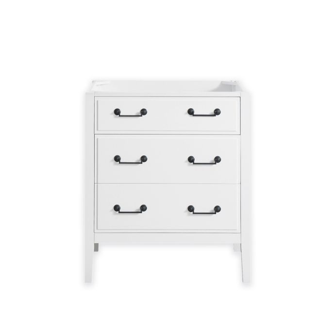 Avanity Delano 30 Inch Single Vanity Base In White Bed Bath Beyond