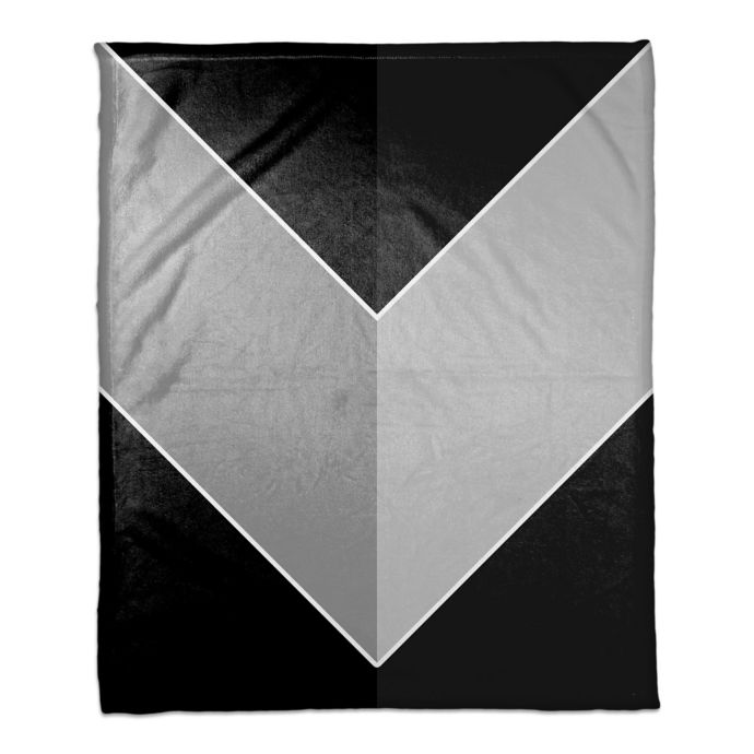 Greyscale Color Arrow Throw Blanket Bed Bath & Beyond