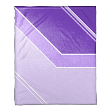Gradient Throw Blanket in Purple. View a larger version of this product image.