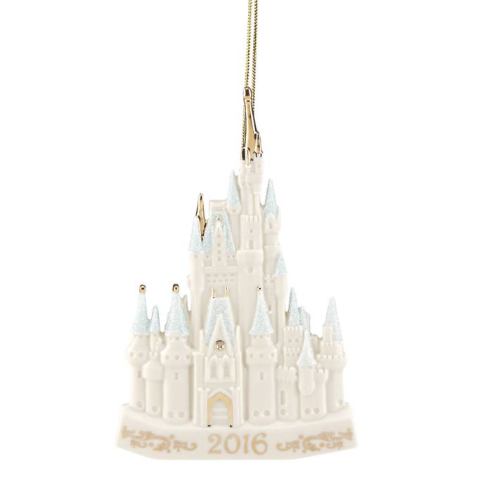 Lenox® Disney 2016 Cinderella's Castle Christmas Ornament buybuy BABY