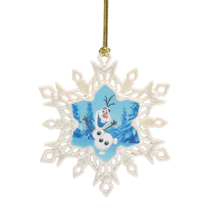 Lenox® Disney Frozen Olaf Snowflake Christmas Ornament Bed Bath and