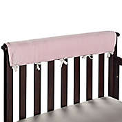 Go Mama Go Luxurious Minky Teething Guards in Pink/Chocolate