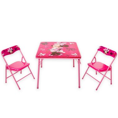 disney minnie mouse first fashionista activity table set