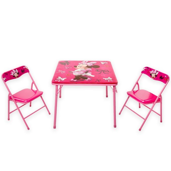 Minnie Mouse First Fashionista Activity Table Set Buybuy Baby