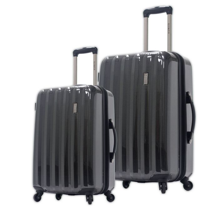 Olympia® Titan Hardside Spinner Checked Luggage Bed Bath and Beyond