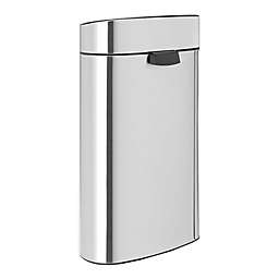 Brabantia® Touch-Top 10.6-Gallon Trash Can in Steel