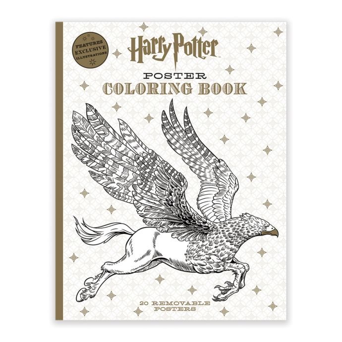 Download Scholastic Harry Potter Poster Coloring Book | Bed Bath ...