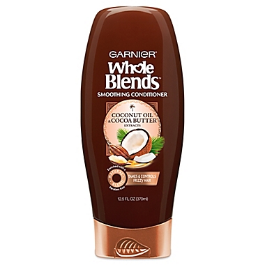 Garnier&reg; Whole Blends&trade; 12.5 oz. Smoothing Conditioner with Coconut Oil & Cocoa Butter. View a larger version of this product image.
