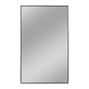 Neutype Aluminum Alloy 51.2-Inch x 31.5-Inch Full-Length Floor Mirror in Black
