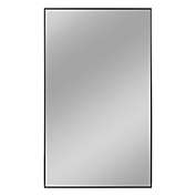 Neutype Aluminum Alloy 59.1-Inch x 35.5-Inch Full-Length Floor Mirror in Black