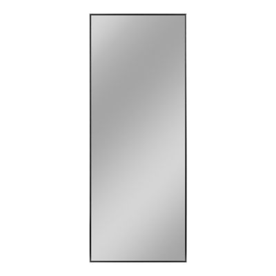 Neutype Aluminum Alloy 70.9-Inch x 23.7-Inch Full-Length Floor Mirror in Black