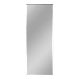 Neutype Aluminum Alloy 70.9-Inch x 23.7-Inch Full-Length Floor Mirror in Black