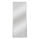 Alternate image 0 for Neutype Aluminum Alloy 59-Inch x 19.7-Inch Full-Length Floor Mirror in Silver