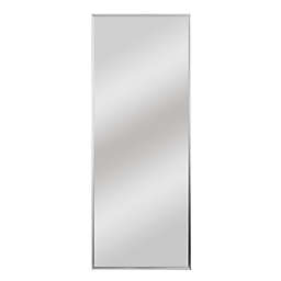 Neutype Aluminum Alloy 59-Inch x 19.7-Inch Full-Length Floor Mirror in Silver