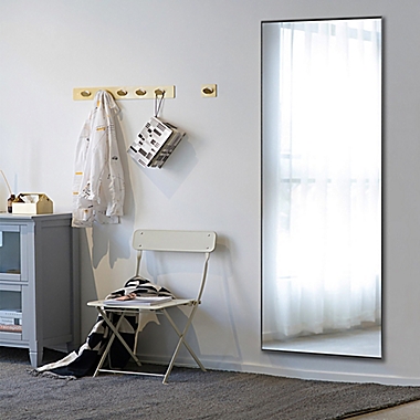 NeuType 59-Inch x 20-Inch Full Length Vanity Hanging Mirror in Black. View a larger version of this product image.