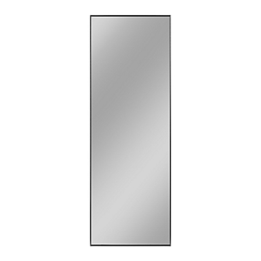 NeuType 59-Inch x 20-Inch Full Length Vanity Hanging Mirror in Black. View a larger version of this product image.