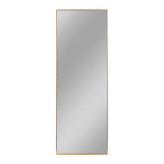 Alternate image 1 for NeuType 63-Inch x 18-Inch Full Length Vanity Hanging Mirror in Gold
