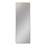NeuType 63-Inch x 18-Inch Full Length Vanity Hanging Mirror in Gold