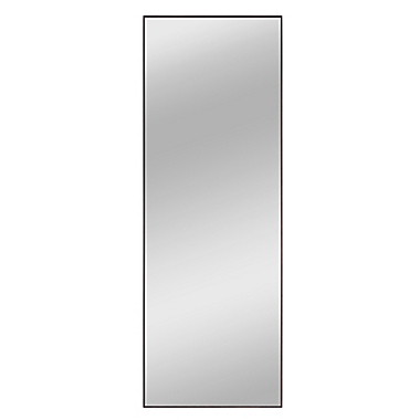 Modern 64-Inch x 21-Inch Rectangular Full Length Mirror in Brown. View a larger version of this product image.