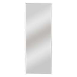 Modern 64-Inch x 21-Inch Rectangular Full Length Mirror in Silver