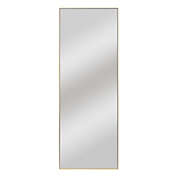 Modern 64-Inch x 21-Inch Rectangular Full Length Mirror in Gold
