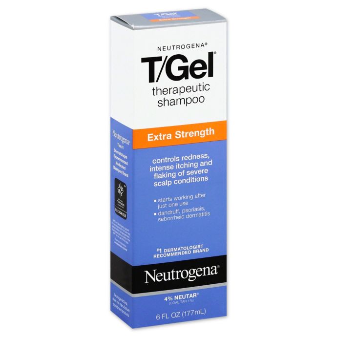 Neutrogena T Gel 6 Oz Therapeutic Shampoo Extra Strength Bed Bath Beyond