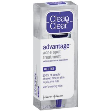 Clean & Clear&reg; Advantage&reg; .75 oz. Acne Spot Treatment. View a larger version of this product image.