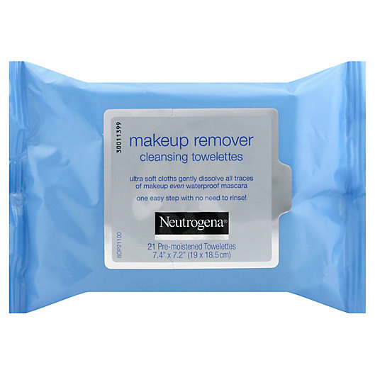 Alternate image 1 for Neutrogena® 21-Count Makeup Remover Cleansing Towelettes