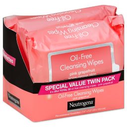 Amazon Com Neutrogena Oil Free Facial Cleansing Makeup Wipes With