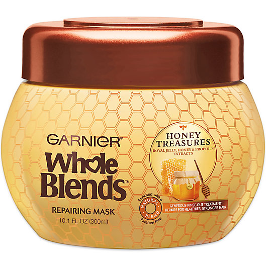 Alternate image 1 for Garnier® Whole Blends™ Honey Treasures 10.1 oz. Repairing Mask