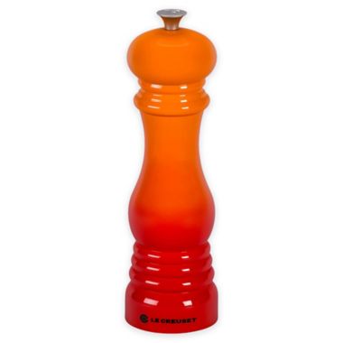 Le Creuset&reg; Pepper Mill in Flame. View a larger version of this product image.