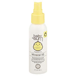 Baby Bum&reg; 3 fl. oz. Fragrance Free Mineral Sunscreen Spray SPF 50