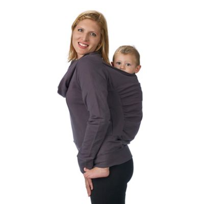 baby holder hoodie