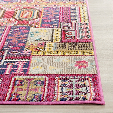 Safavieh Monaco Jade 8-Foot x 11-Foot Area Rug in Pink Multi. View a larger version of this product image.
