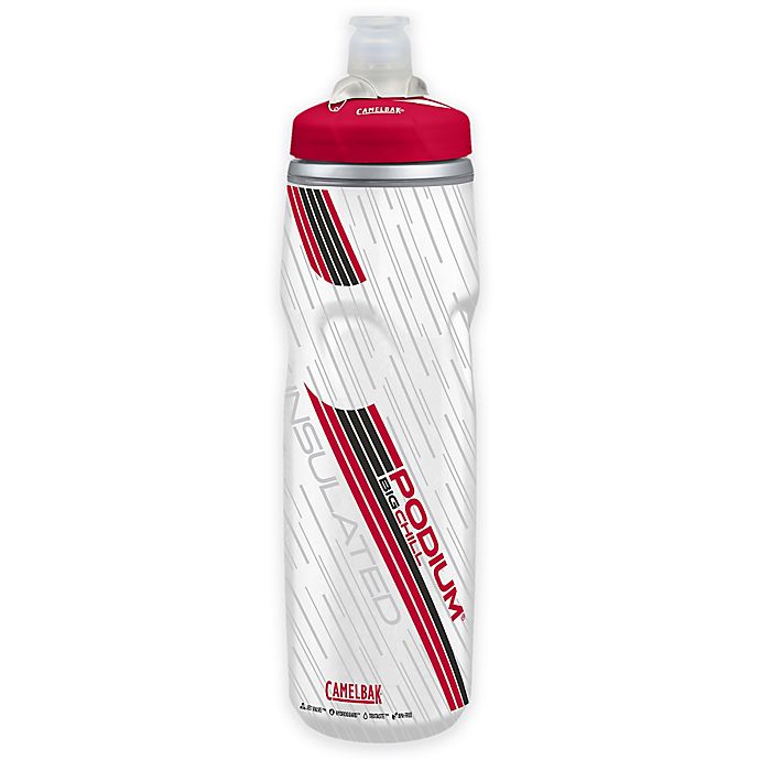 Camelbak Podium Chill Race Edition 25 Oz Water Bottle In Red