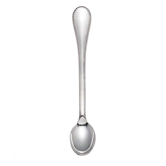 Reed & Barton Classic Bead Sterling Silver Baby Spoon buybuy BABY