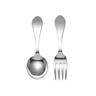 silver baby cutlery