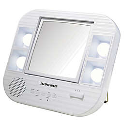 Sharper Image® LED Lighted Makeup Mirror with Bluetooth