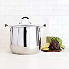 Alternate image 1 for Epicurious Stainless Steel 16 qt. Covered Stock Pot