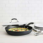 Alternate image 1 for Epicurious Hard Anodized Nonstick 13-Inch Covered Fry Pan
