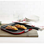 Alternate image 1 for Epicurious Aluminum Nonstick 12-Inch Square Griddle in Red