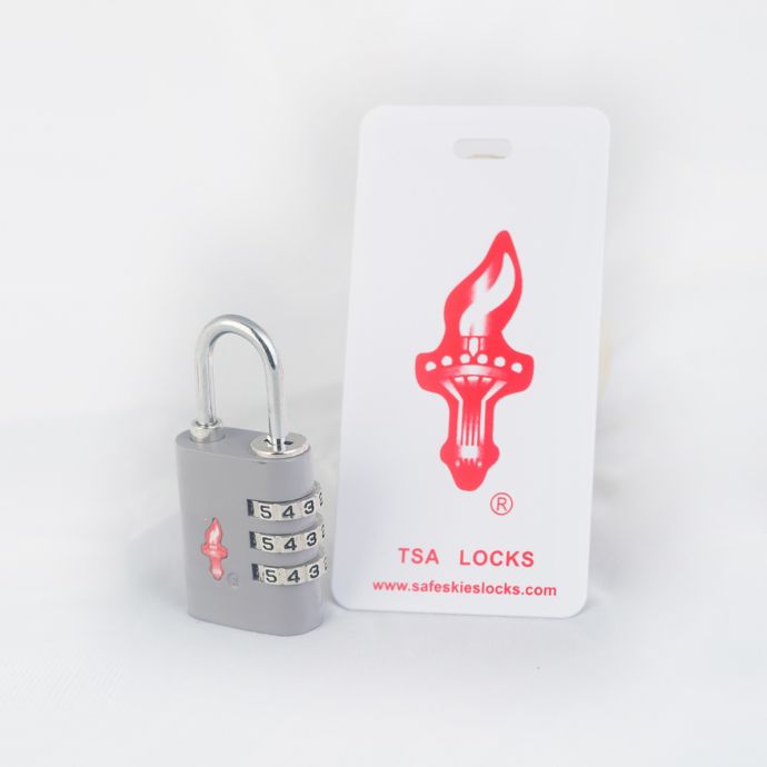 Safe Skies® 3Dial TSARecognized Lock with Luggage Tag Bed Bath & Beyond